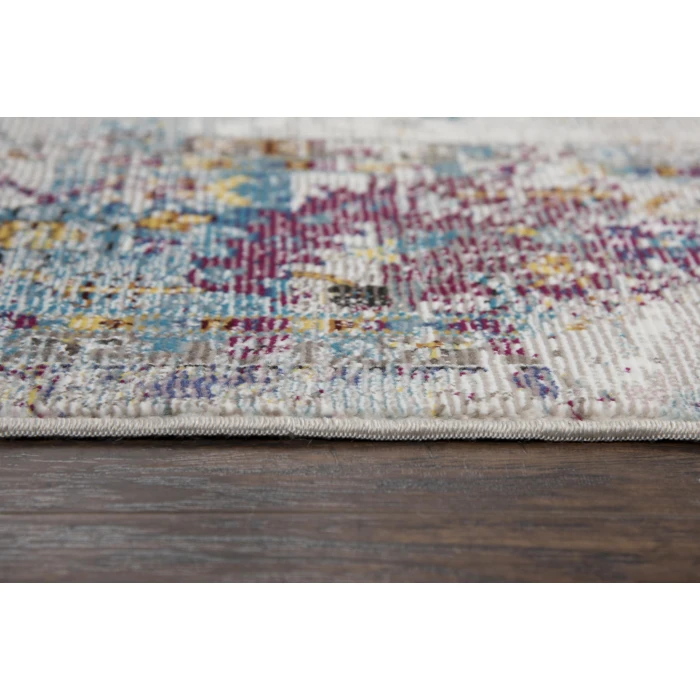 Rizzy Princeton Area Rug PRI101 5' x 7' Blue/Cream