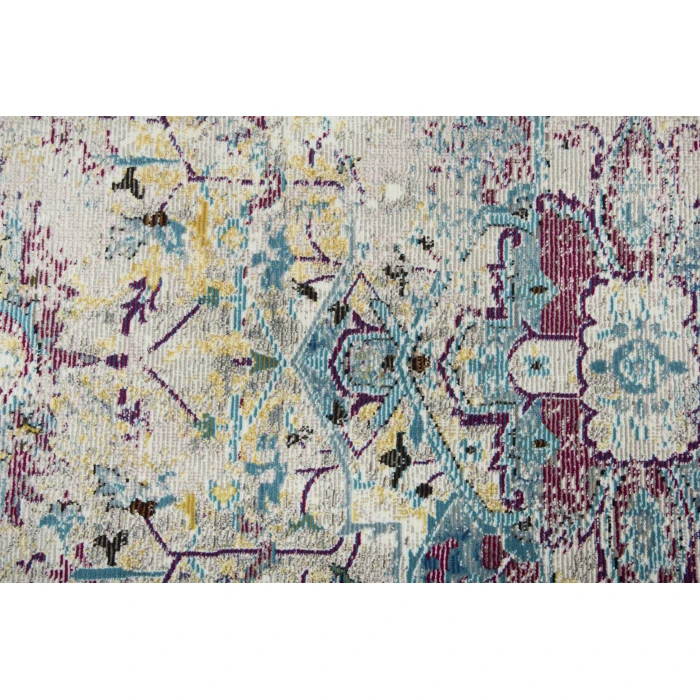 Rizzy Princeton Area Rug PRI101 5' x 7' Blue/Cream