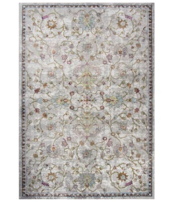 Rizzy Home Princeton PRI103 Beige / Cream Area Rug 3 ft. 11 in. X 5 ft. 6 in. Rectangle
