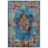Rizzy Home Princeton PRI107 Blue Area Rug 7 ft. 6 in. X 9 ft. 5 in. Rectangle