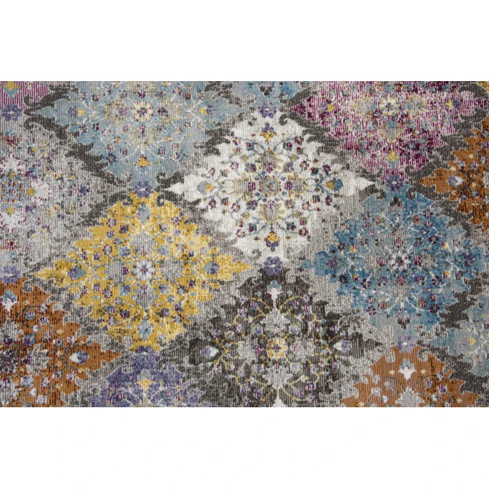 Rizzy Princeton Area Rug PRI108 7'6" x 9'5" Cream/Multi