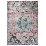 Rizzy Home Princeton PRI109 Blue / Gray Area Rug 7 ft. 6 in. X 9 ft. 5 in. Rectangle
