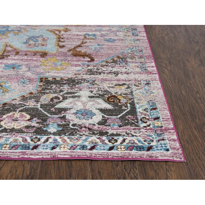 Rizzy Princeton Area Rug PRI109 7'6" x 9'5" Blue/Gray