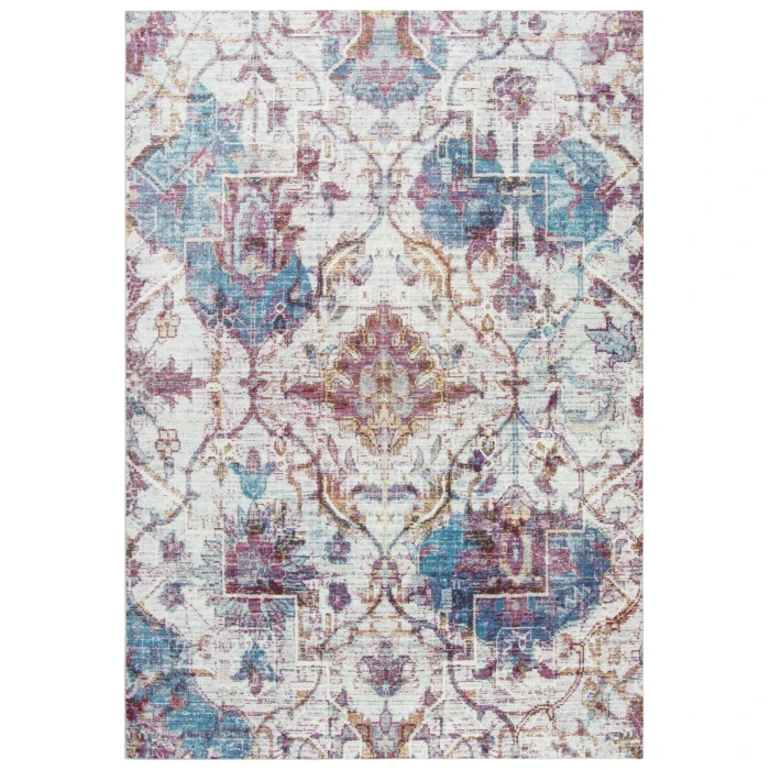Rizzy Princeton Area Rug PRI110 5' x 7' Cream/Blue