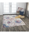 Rizzy Princeton Area Rug PRI110 5' x 7' Cream/Blue