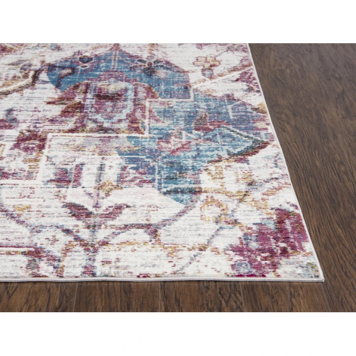 Rizzy Princeton Area Rug PRI110 5' x 7' Cream/Blue