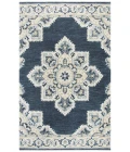 Rizzy Resonant Area Rug RS070B 2'6" x 8' Dark Blue