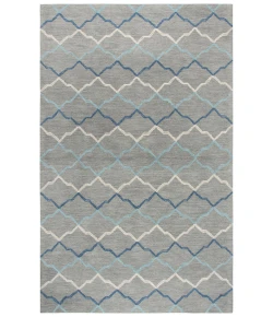 Rizzy Home Resonant RS902A Gray / Blue Area Rug 10 ft. X 13 ft. Rectangle