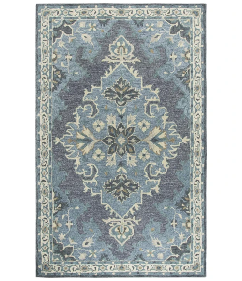 Rizzy Resonant Area Rug RS932A 8' x 10' Dark Gray