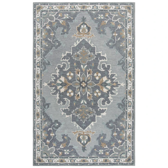 Rizzy Resonant Area Rug RS933A 5' x 8' Gray