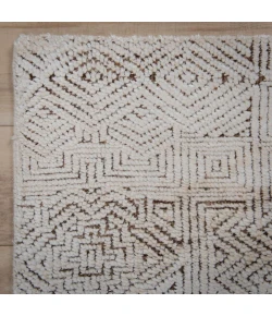 Rizzy Home Radiance Brown/White RNC667 10 ft. X 14 ft. Rectangle Rug