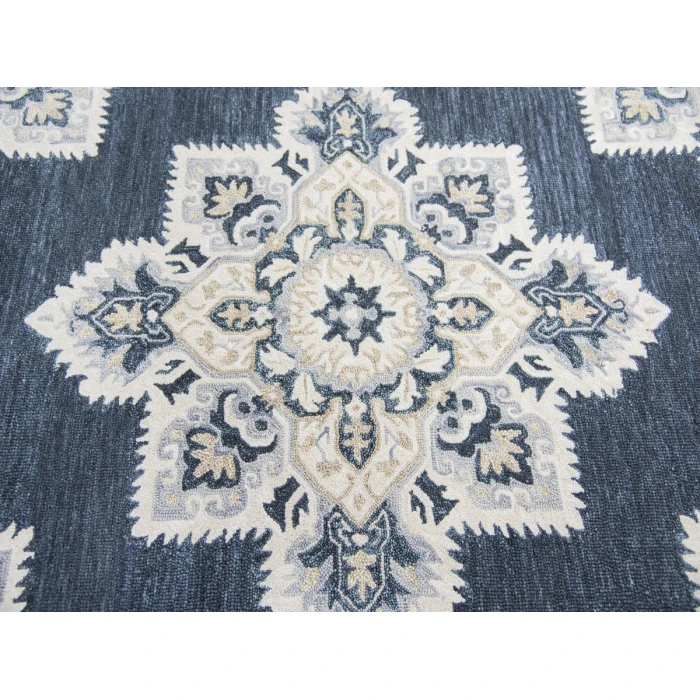 Rizzy Resonant Area Rug RS070B 5' x 8' Dark Blue