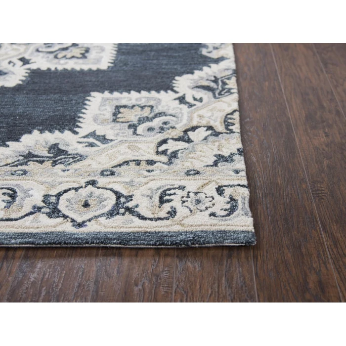 Rizzy Resonant Area Rug RS070B 5' x 8' Dark Blue