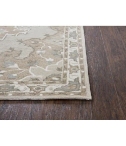 Rizzy Home Resonant RS931A Tan / Dark Tan Area Rug 2 ft. 6 in. X 8 ft. Rectangle