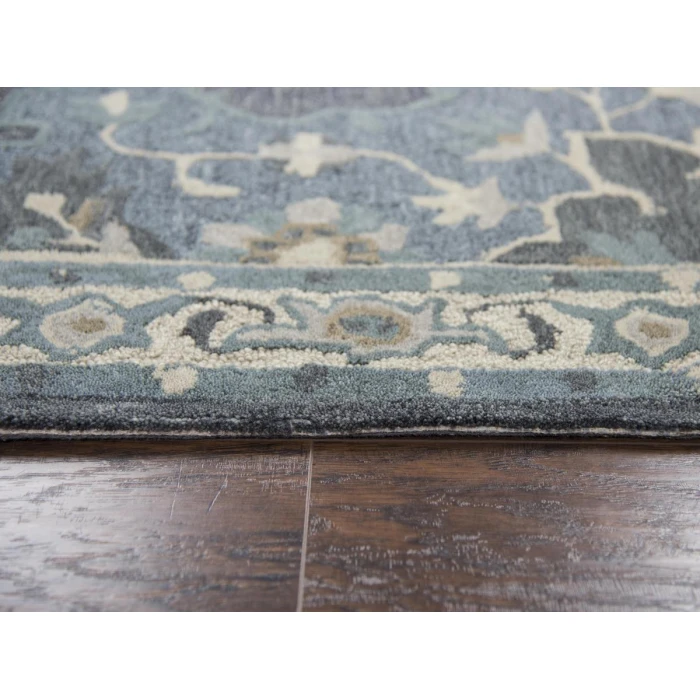 Rizzy Resonant Area Rug RS932A 5' x 8' Dark Gray