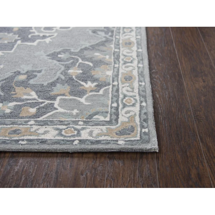 Rizzy Resonant Area Rug RS933A 5' x 8' Gray