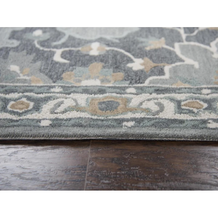 Rizzy Resonant Area Rug RS933A 5' x 8' Gray
