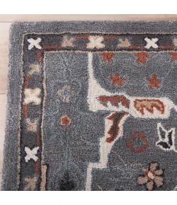 Rizzy Home Sapphire Gray SAH445 8 ft. 9 in. X 11 ft. 9 in. Rectangle Rug