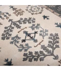 Rizzy Home Sapphire Ivory/Gray SAH550 5 ft. X 8 ft. Rectangle Rug