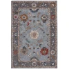 Rizzy Home Sapphire Blue/Gray SAH664 7 ft. 9 in. X 9 ft. 9 in. Rectangle Rug