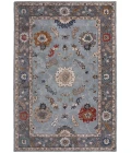 Rizzy Home Sapphire Blue/Gray SAH664 9 ft. 9 in. X 12 ft. 9 in. Rectangle Rug