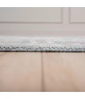 Rizzy Home Sapphire Blue/Gray SAH664 9 ft. 9 in. X 12 ft. 9 in. Rectangle Rug