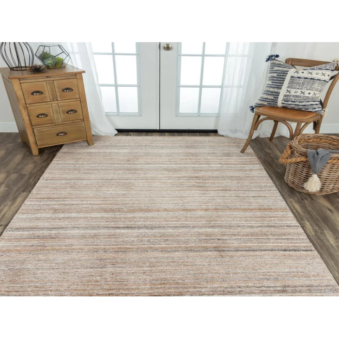 Rizzy Seasand Area Rug SEA104 7'6" x 9'6" Brown