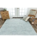 Rizzy Seasand Area Rug SEA105 8'6" x 11'6" Teal