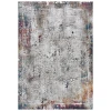 Rizzy Home Signature SGN696 Gray / Blue Area Rug 9 ft. X 12 ft. Rectangle