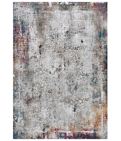 Rizzy Home Signature SGN696 Gray / Blue Area Rug 8 ft. X 10 ft. Rectangle