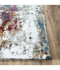 Rizzy Home Signature SGN697 Cream / Blue Area Rug 9 ft. X 12 ft. Rectangle