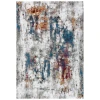 Rizzy Home Signature SGN697 Cream / Blue Area Rug 9 ft. X 12 ft. Rectangle