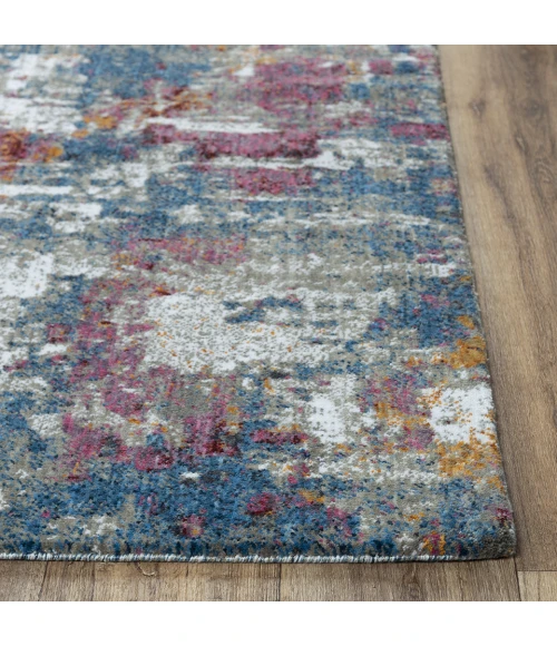 Rizzy Signature Area Rug SGN698 2'6" x 8' Gray/Blue