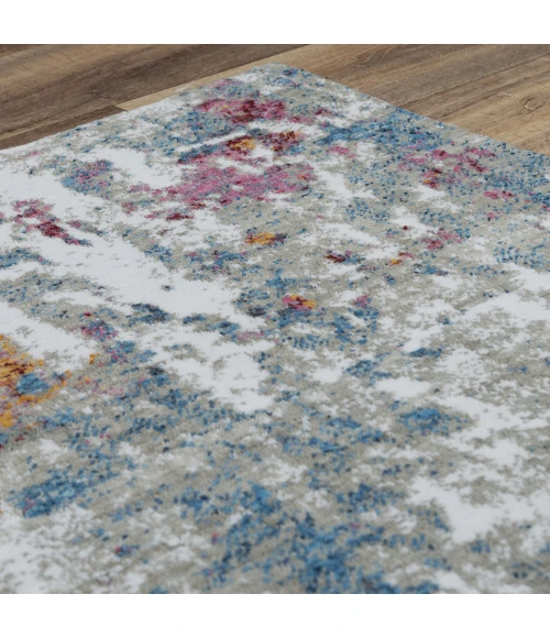 Rizzy Signature Area Rug SGN698 2'6" x 8' Gray/Blue