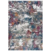 Rizzy Home Signature SGN698 Gray / Blue Area Rug 8 ft. X 10 ft. Rectangle