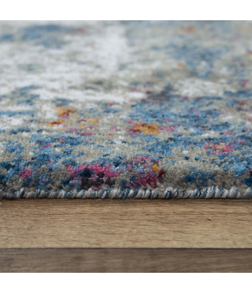 Rizzy Signature Area Rug SGN698 2'6" x 8' Gray/Blue