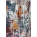 Rizzy Home Signature SGN699 Gray / Cream Area Rug 5 ft. 2 in. X 7 ft. 9 in. Rectangle