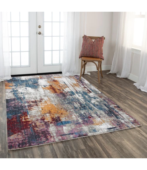 Rizzy Signature Area Rug SGN699 2'6" x 8' Gray/Cream