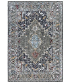 Rizzy Home Signature SGN730 Gray Area Rug 8 ft. X 10 ft. Rectangle