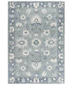 Rizzy Home Serena SNA923 Blue Area Rug 9 ft. X 12 ft. Rectangle