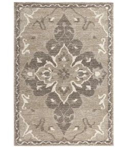 Rizzy Home Serena SNA925 Brown Area Rug 9 ft. X 12 ft. Rectangle