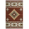 Rizzy Home Southwest SU1822 Navajo Red Area Rug 10 ft. Round