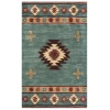 Rizzy Home Southwest SU2008 Green Area Rug 10 ft. Round