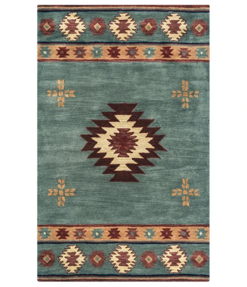 Rizzy Southwest Area Rug SU2008 10' x 14' gray blue