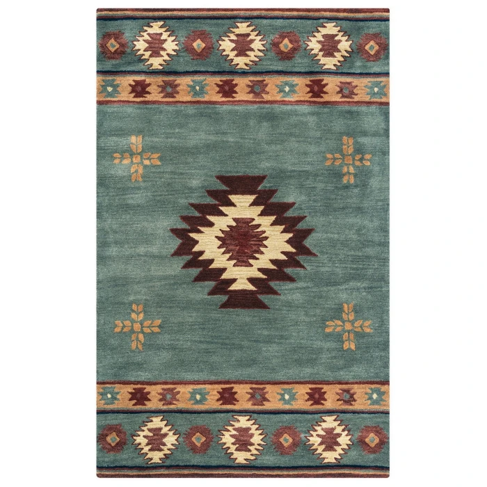 Rizzy Southwest Area Rug SU2008 3' x 5' gray blue