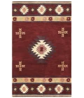 Rizzy Southwest Area Rug SU2009 5' x 8' Burgundy 