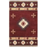 Rizzy Home Southwest SU2009 Red Area Rug 2 ft. 6 in. X 8 ft. Runner