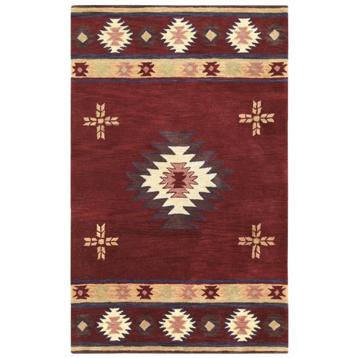 Rizzy Southwest Area Rug SU2009 3' x 5' Burgundy 