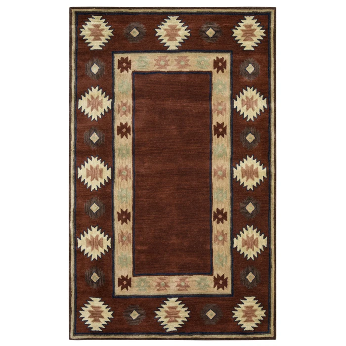 Rizzy Southwest Area Rug SU2014 8' x 10' Burgundy 