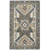 Rizzy Home Southwest SU489A Gray / Tan Area Rug 8 ft. X 10 ft. Rectangle